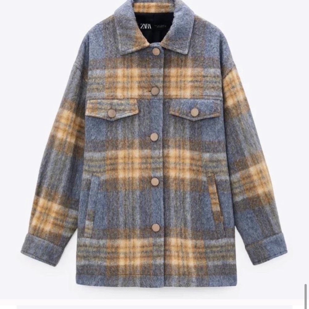 Zara plaid jacket